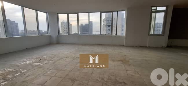 Prime | Dbaye office for Rent with panoramic seaviews