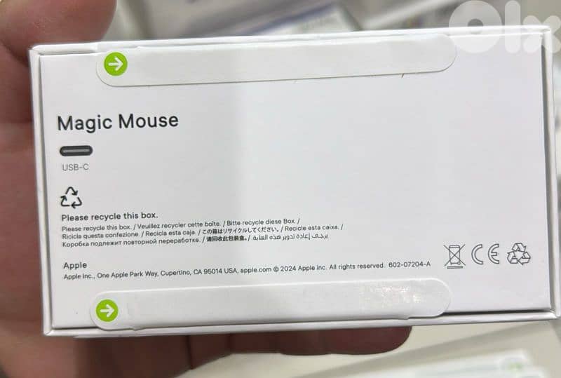 Apple Magic Mouse usb-c Black MXK63 1