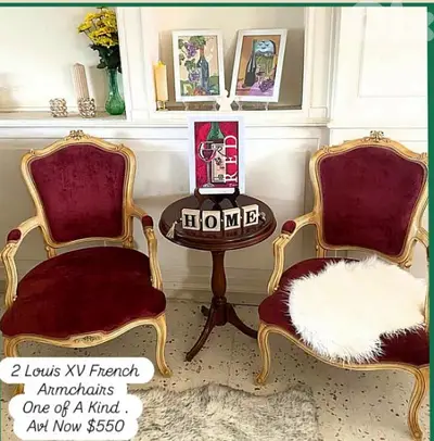Louis 15 Armchairs