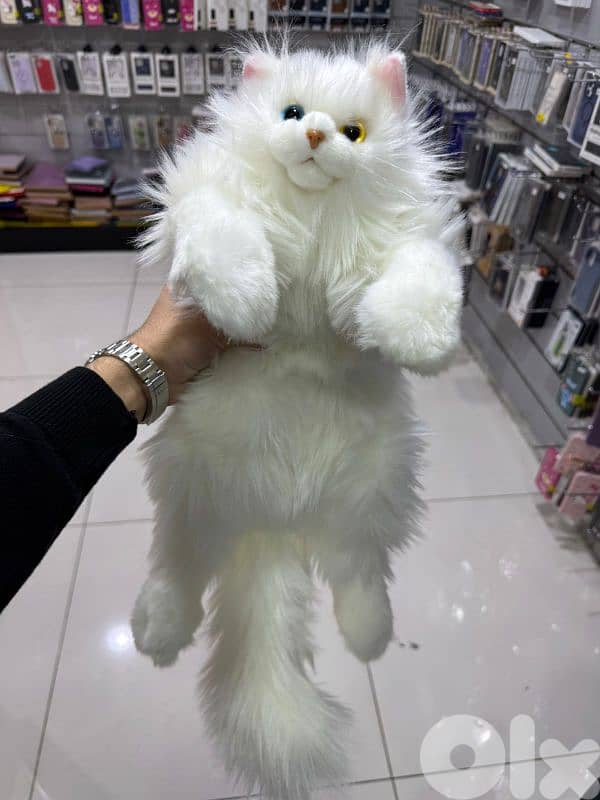 Cat toy white 0