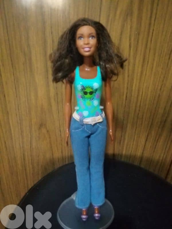 NIKKI WATER PLAY Mattel stylish as new doll plastic body+pants+shoes 1