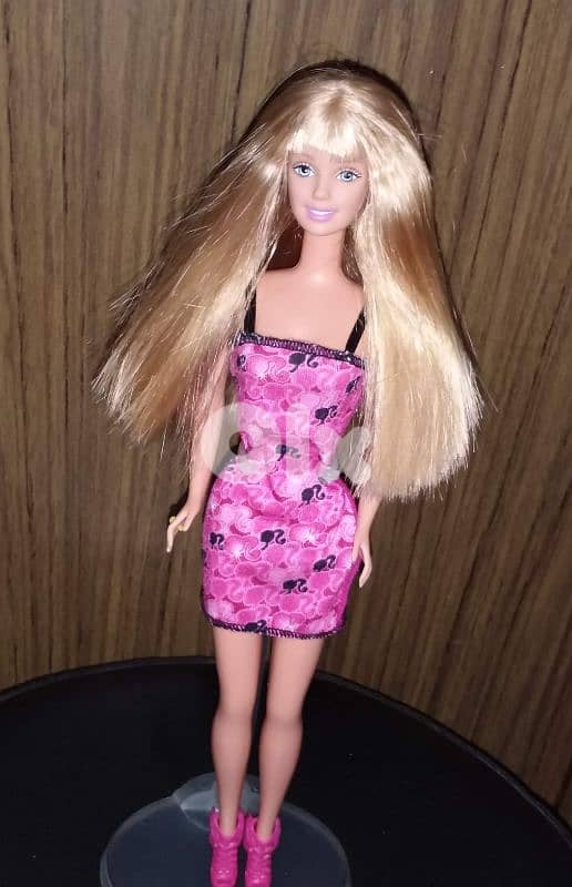 PRETTY FLOWERS Barbie Mattel99 bend legs Still good dressed doll+shoes 0