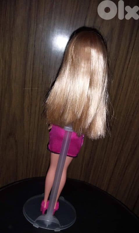 PRETTY FLOWERS Barbie Mattel99 bend legs Still good dressed doll+shoes 3