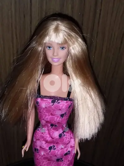 PRETTY FLOWERS Barbie Mattel99 bend legs as new doll+shoes=33$