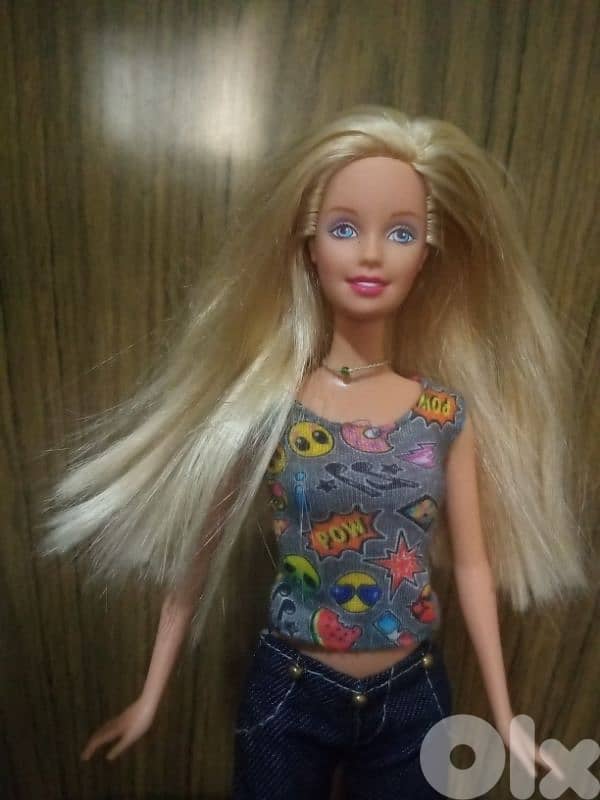 SECRET MESSAGES Barbie Mattel99 bend legs great doll, outfit+shoes=33$ 0