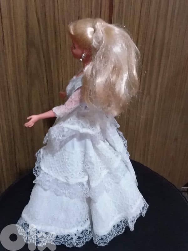 ANGEL PRINCESS Barbie Mattel96 RARE great doll similar dress+earrings 3