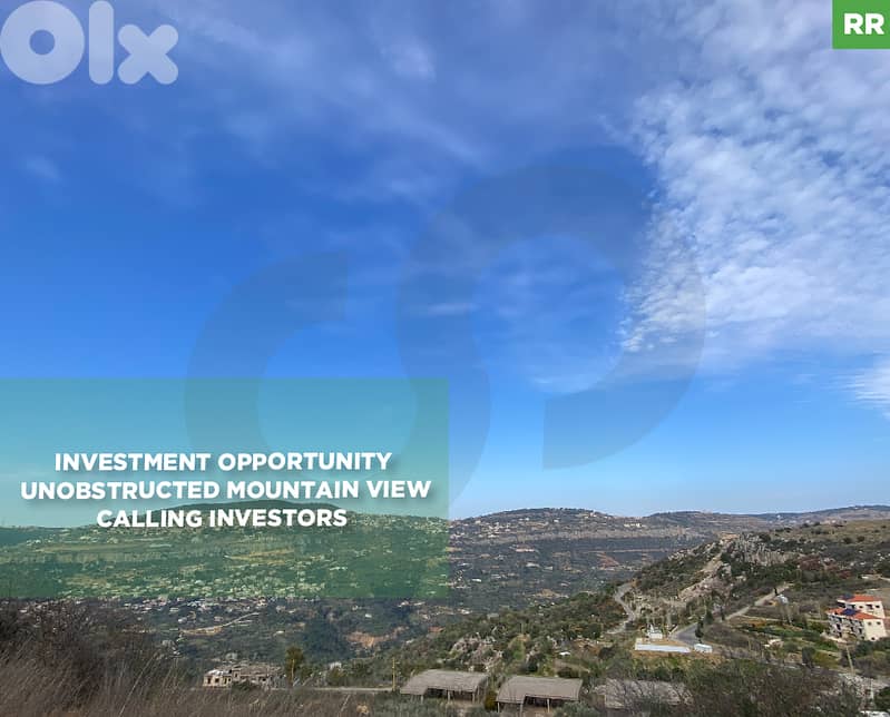 Land in chartoun,Aley , investment opportunity REF#RR131054 0