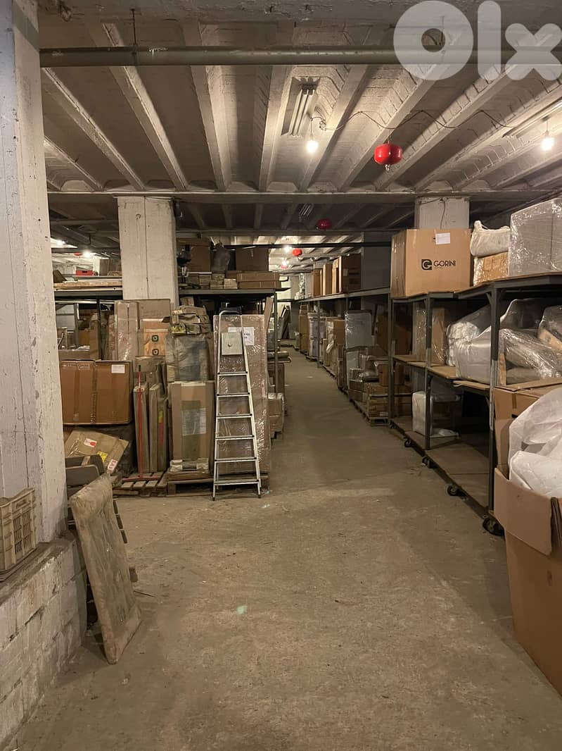 WAREHOUSE FOR RENT IN MANSOURIEH PRIME 650Sq, (MANR-292) 0