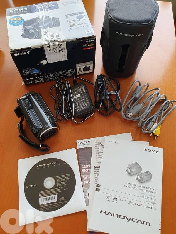 Sony Digital Handycam HDR-XR150 Made In Japan In Excellent Condition 0