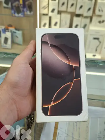 Open box [not used] 16 pro 256 gb deseret titanium *0 cycle  Expires