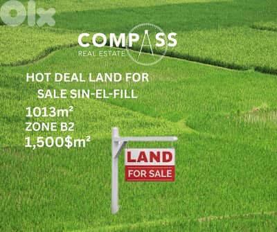 HOT DEAL LAND FOR SALE  SIN-EL-FILL