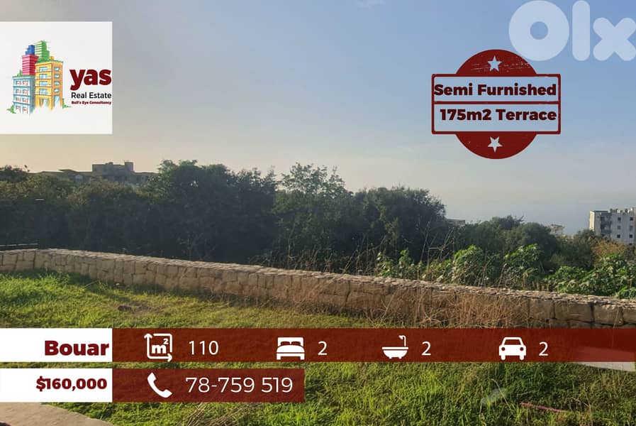 Bouar 110m2 | 175m2 Terrace | Brand New | Open Sea View | ABA 0