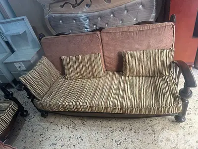 طقم كنبايات خشب زان اربع قطع