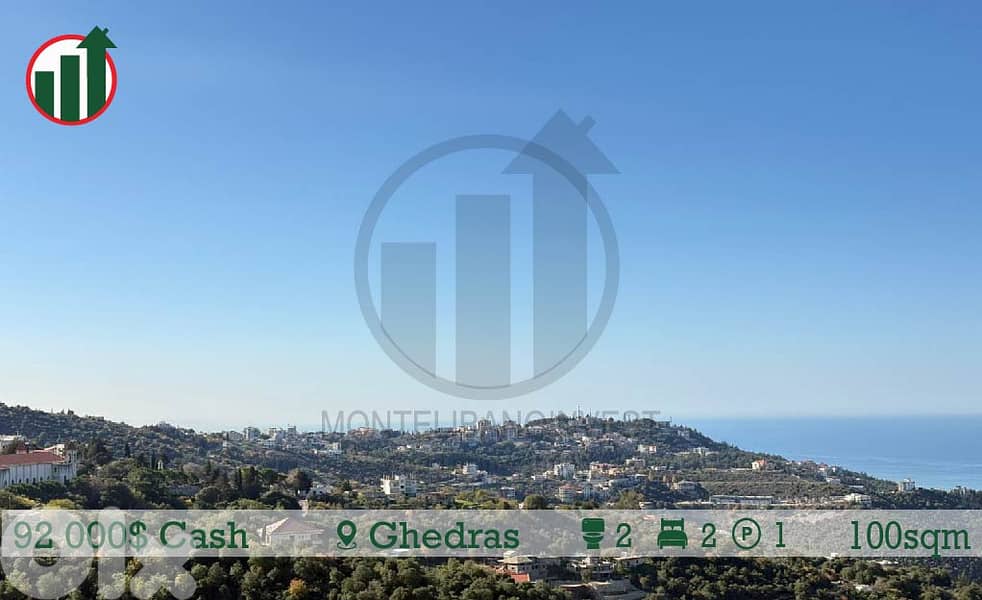 Apartment for Sale in Ghedras with Open Mountain View !! 0