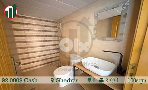 Apartment for Sale in Ghedras with Open Mountain View !!