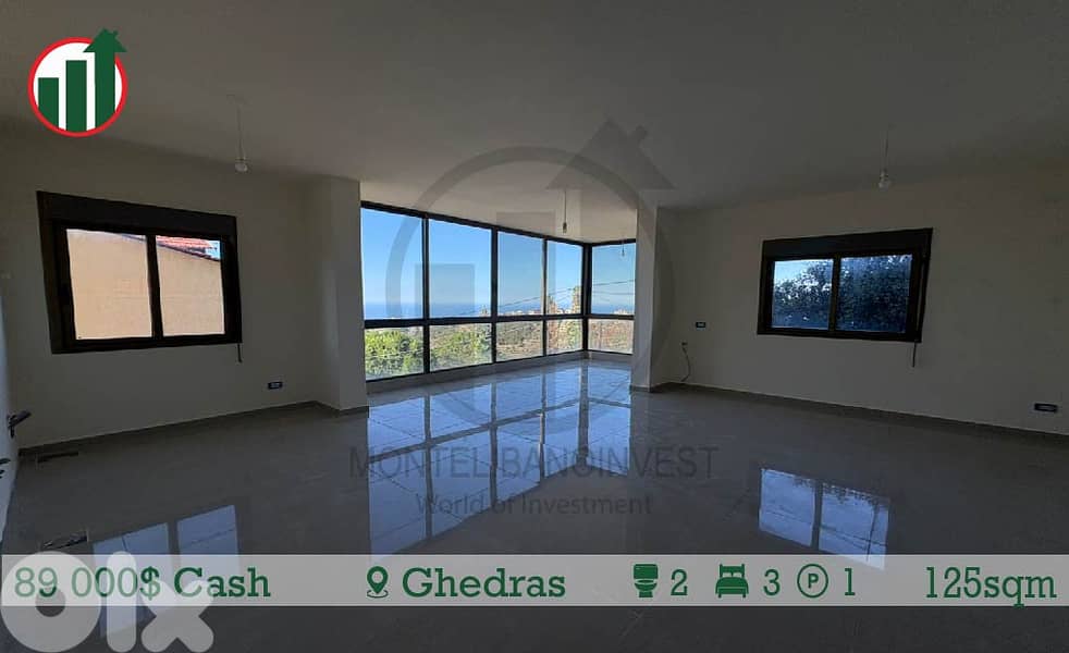 Apartment for Sale in Ghedras with Partial Sea View !! 0