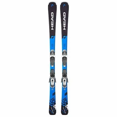 head ski with bindings used 165cm