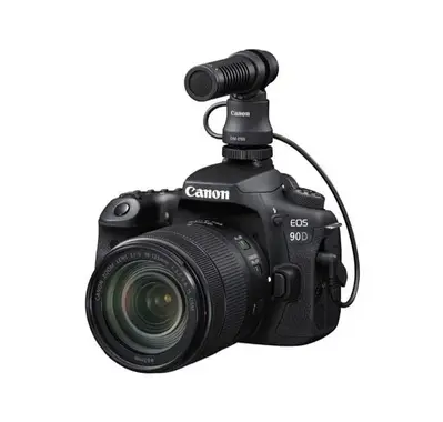 Canon DM-E100 Directional Microphone – Clear Audio for Canon Cameras