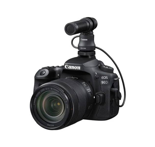 Canon DM-E100 Directional Microphone – Clear Audio for Canon Cameras 0