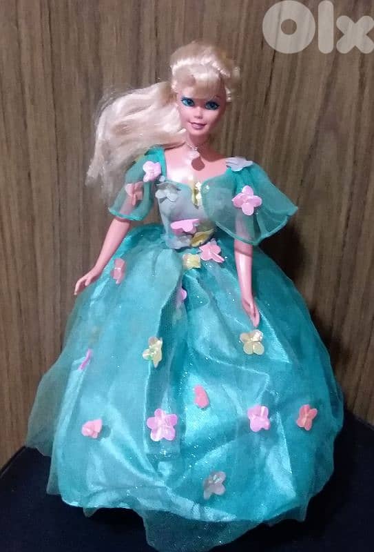 SONGBIRD Barbie Mattel 1995 great doll in her own dress=40$ 0