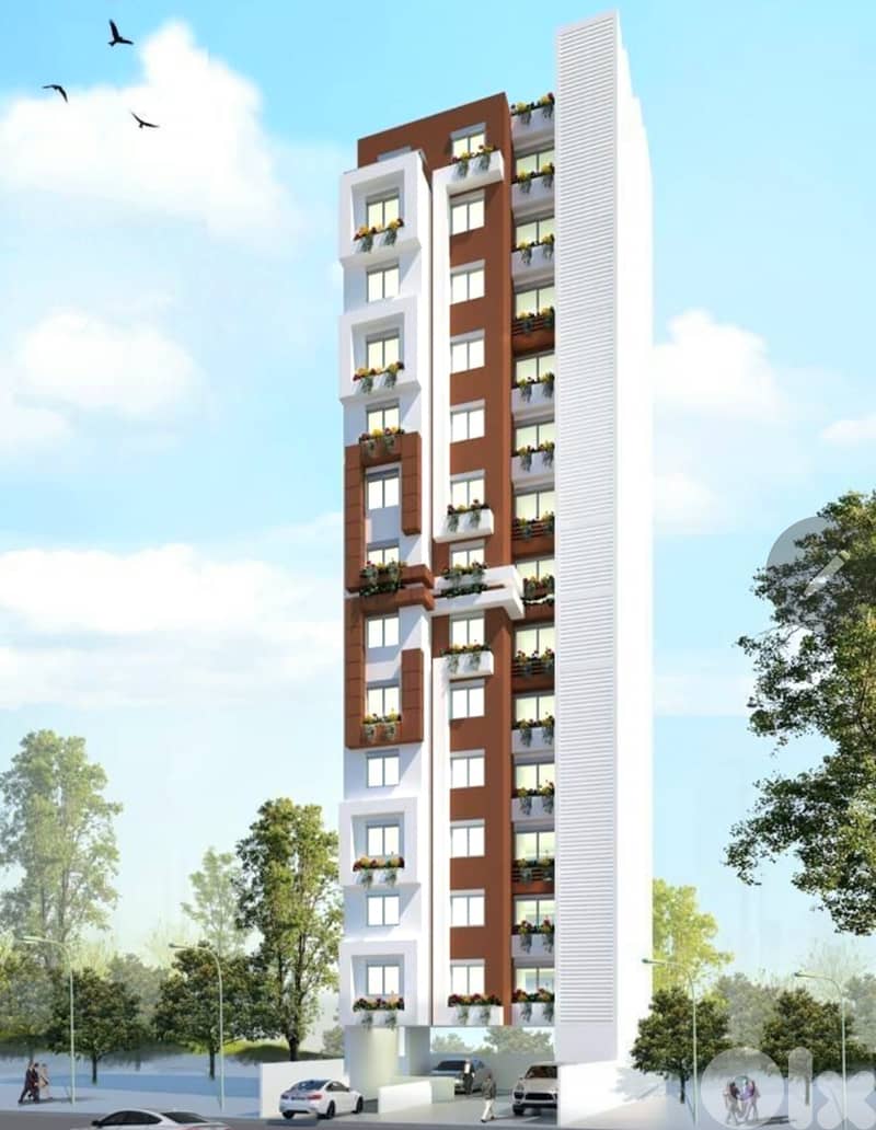 Apartment for sale in Rmeil/ Under construction/ Amazing Seaview view 0