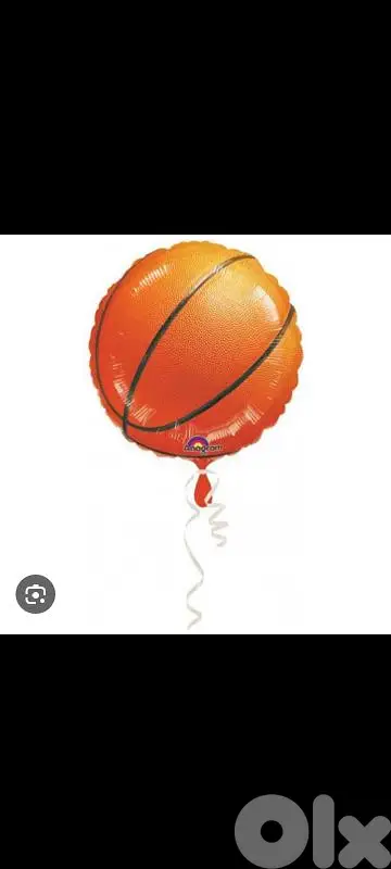 basketball birthday decoration