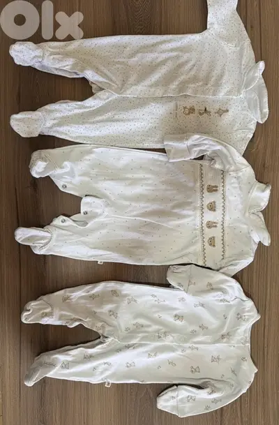 Unisex Next Sleepsuit Set of 3
