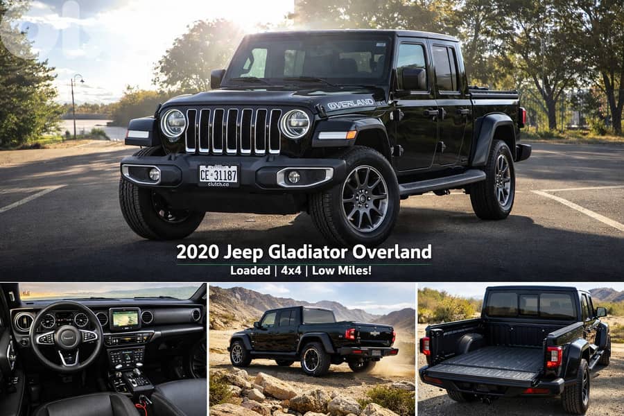 Jeep Gladiator 2020 Overland 0