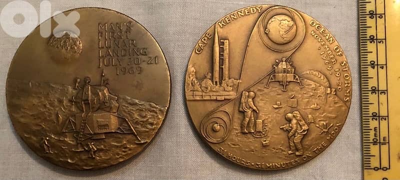 5 Appolo medals 1