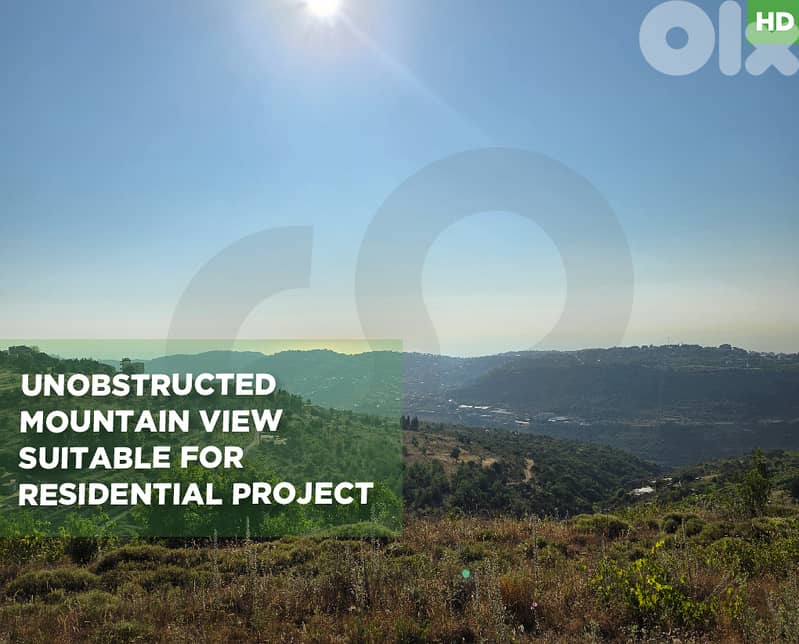 Mountain View Hot deal land in Bhamdoun dayaa REF#HD128234 0