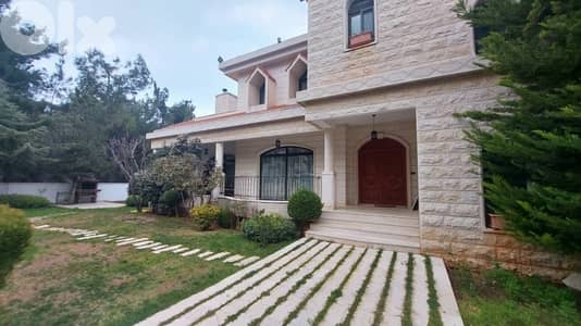HIGH-END VILLA WITH PRIVATE POOL AND GARDEN IN BAABDAT PRIME, (BB-223)
