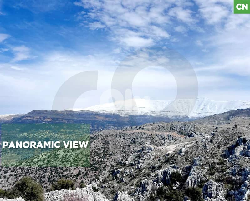 Prime 7100 sqm land Opportunity in Zaarour ! REF#CN131130 ! 0