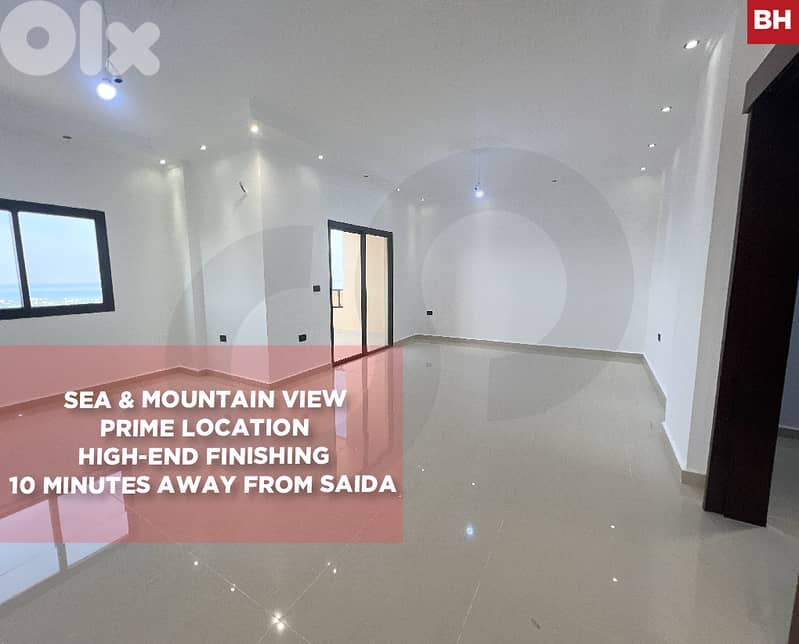 High-End  Apartment with Sea & Mountain View in Ghazieh REF#BH131129 0