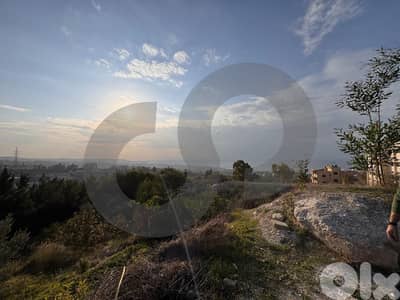 830 SQM Land with Sea View and 30/60 Zoning in Ghazieh ! REF#BH131140