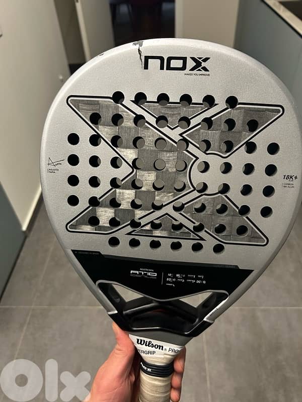 padel racket nox at10 0