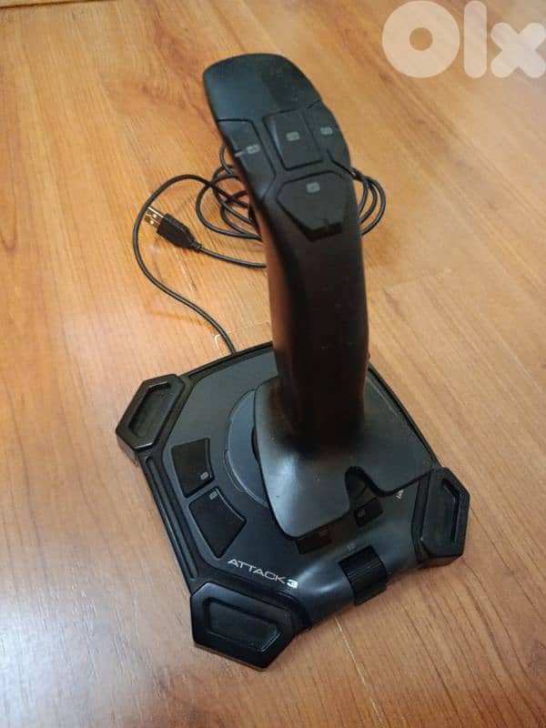 Logitech Attack 3 Joystick for flight simulators 0