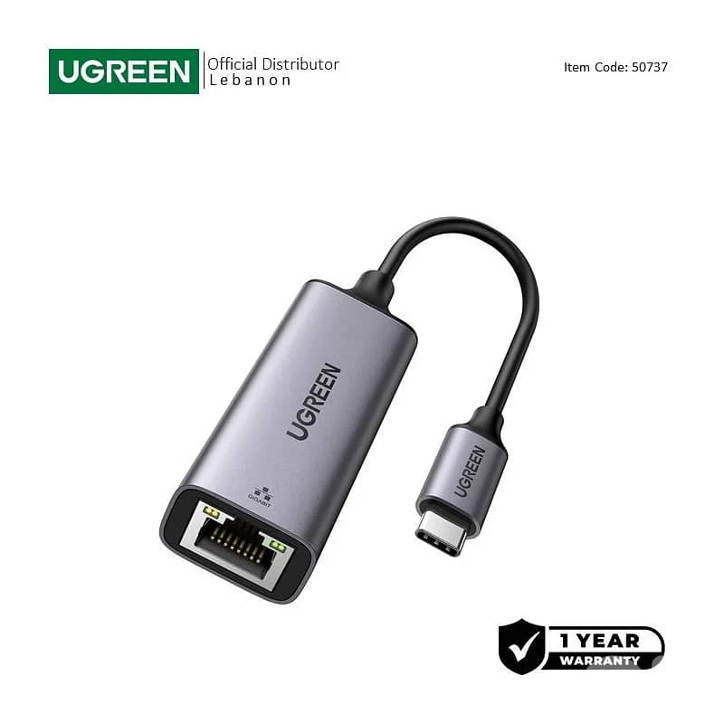 UGREEN USB 3.0 to Gigabit Ethernet Adapter – High-Speed Wired Internet 0