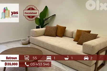 Batroun 55m2 | Chalet / Studio | Furnished | Mint Condition | OJH |