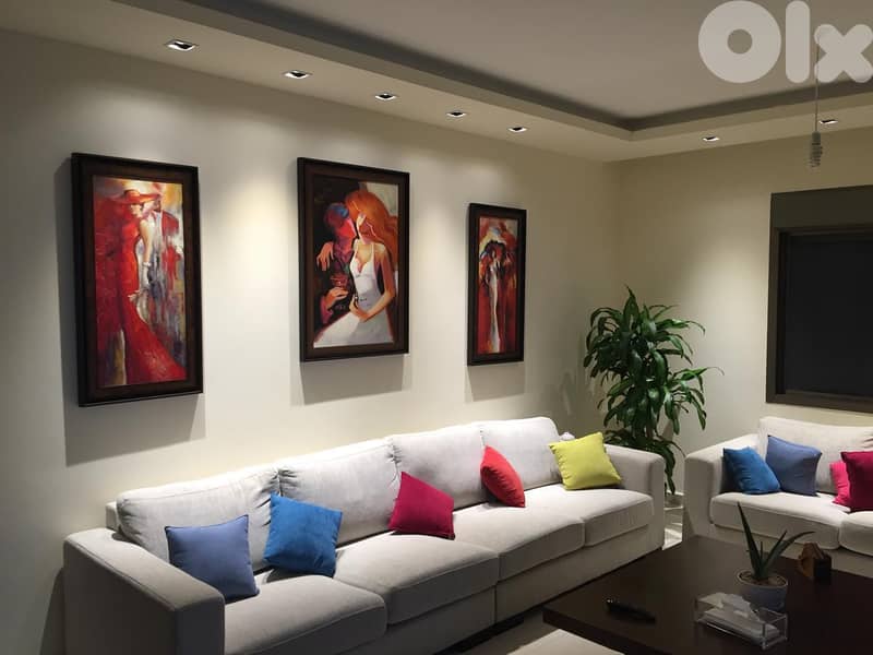 FULLY FURNISHED APARTMENT IN FANAR PRIME WITH TERRACE, (FA-195) S. J 0