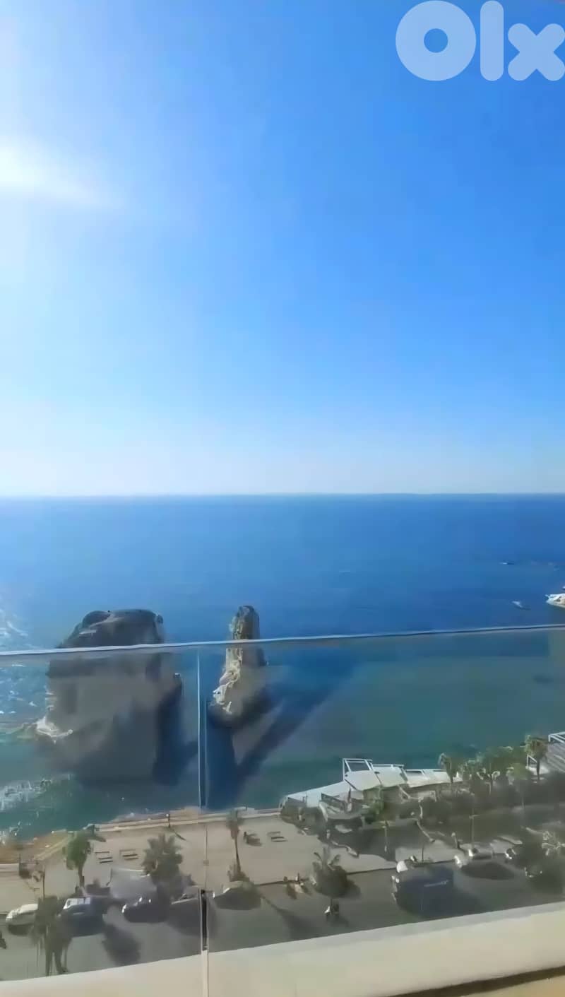 Apartment for sale in Rawcheh/ Amazing Seaview/ Spacious 0