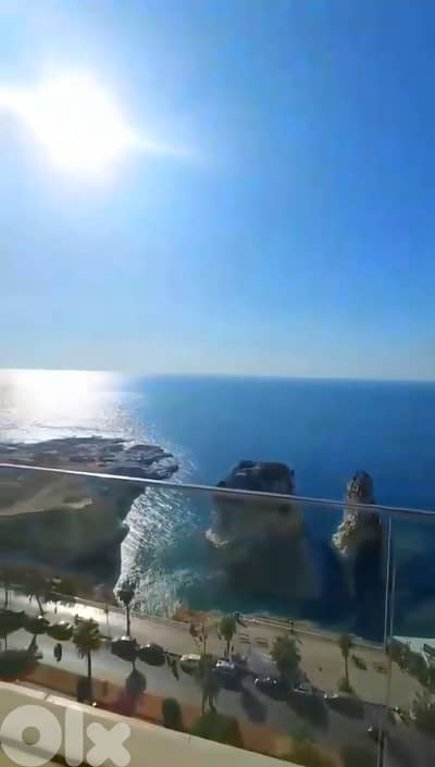 Apartment for sale in Rawcheh/ Amazing Seaview/ Spacious