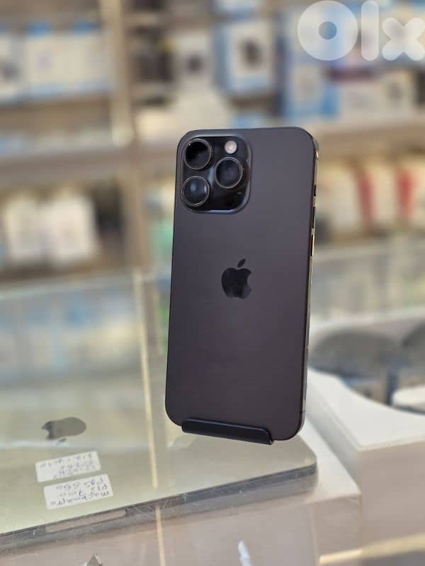 Used 15 pro max 512 gb black E-sim only 0