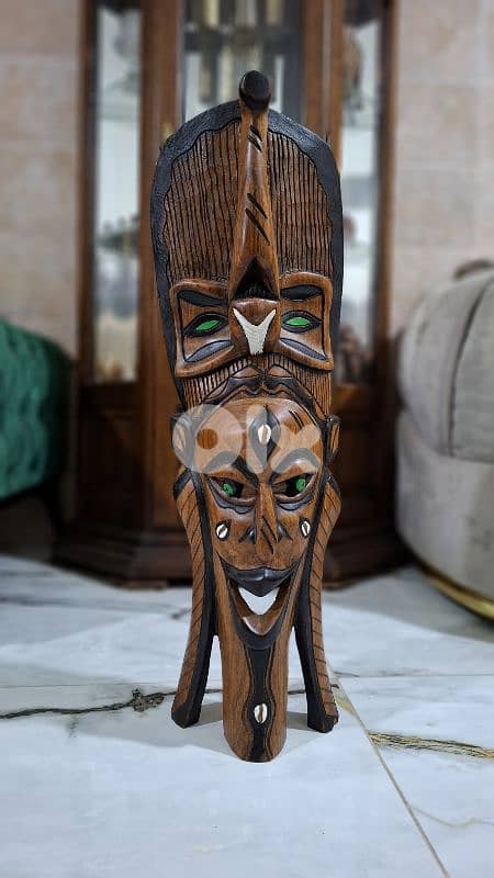 Rare Tribal Totemic Mask 0