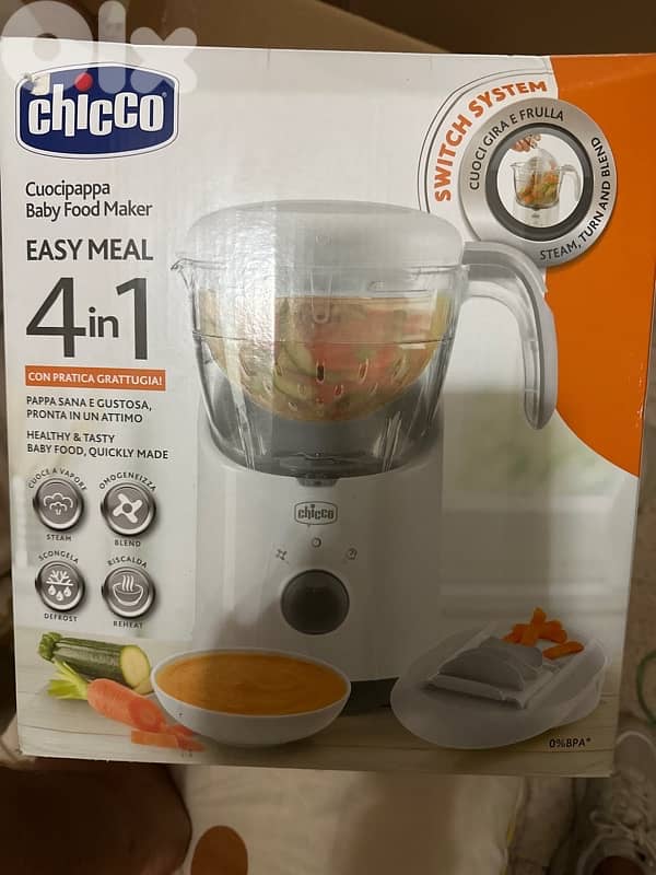 Chicco steamer and blender 0