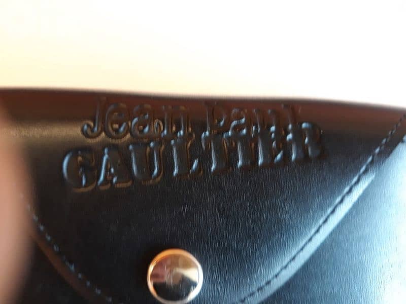 Jean Paul GAULTIER 56-6202 Vintage Sunglasses Frame + Leather Case 3