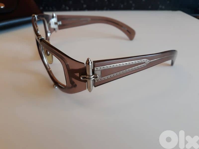 Jean Paul GAULTIER 56-6202 Vintage Sunglasses Frame + Leather Case 4