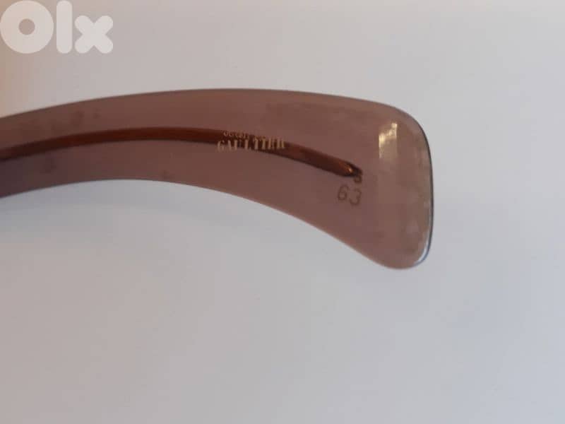 Jean Paul GAULTIER 56-6202 Vintage Sunglasses Frame + Leather Case 5