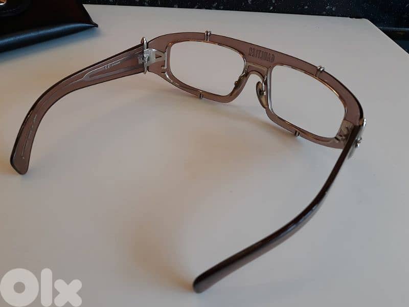 Jean Paul GAULTIER 56-6202 Vintage Sunglasses Frame + Leather Case 7