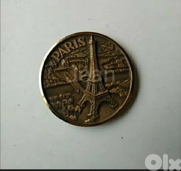 Old J. Balme Eiffel tower bronze medal - Not Negotiable 0