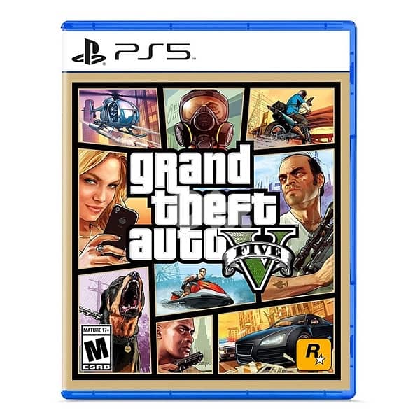 GTA V( Ps5 version ) used 4 times ( very clean ) 0